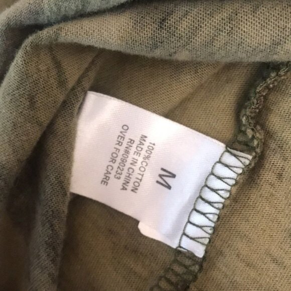 PACSUN Los Angeles army print tshirt size medium - Picture 11 of 11